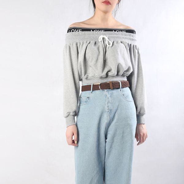 spring western style fashion loose pantchwork letters long sleeve sml xl xxl slash neck pullovers women casual short sweatshirts, Black
spring western style fashion loose pantchwork letters long sleeve sml xl xxl slash neck pullovers women casual short sweatshirts, Black
