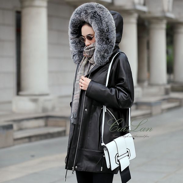 genuine leather jacket duck down winter coat women fur collar sheepskin real leather jacket for women clothes 2019 yy979, Black
genuine leather jacket duck down winter coat women fur collar sheepskin real leather jacket for women clothes 2019 yy979, Black