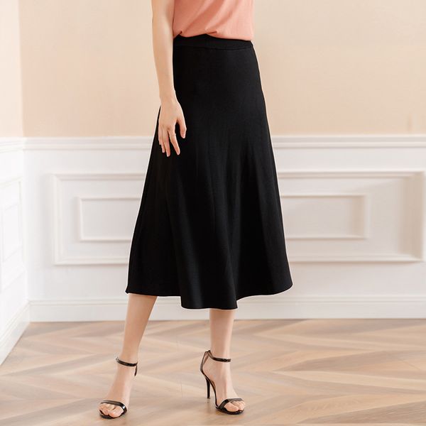 vintage winter women thick sweater skirt elastic high waist pleated midi knitted skirt a-line female solid elegant skirts 1004, Black
vintage winter women thick sweater skirt elastic high waist pleated midi knitted skirt a-line female solid elegant skirts 1004, Black