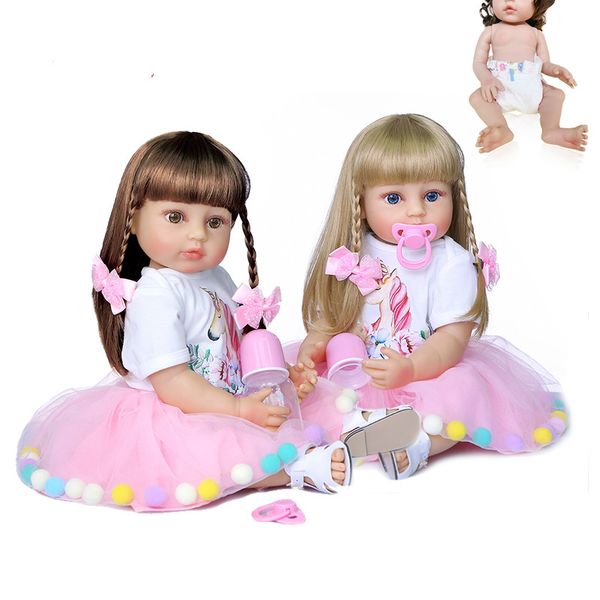 new 55cm reborn baby doll princess toddler girl soft touch full body silicone christmas gift doll collectibles
new 55cm reborn baby doll princess toddler girl soft touch full body silicone christmas gift doll collectibles