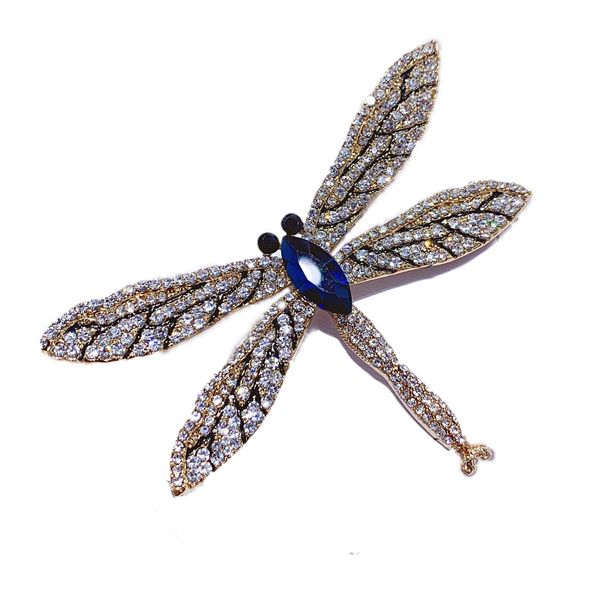 vintage delicate elegant brooches rhinestone dragonfly alloy retro animal brooch women clothing accessories pin jewelry, 1 pc, Gray
vintage delicate elegant brooches rhinestone dragonfly alloy retro animal brooch women clothing accessories pin jewelry, 1 pc, Gray