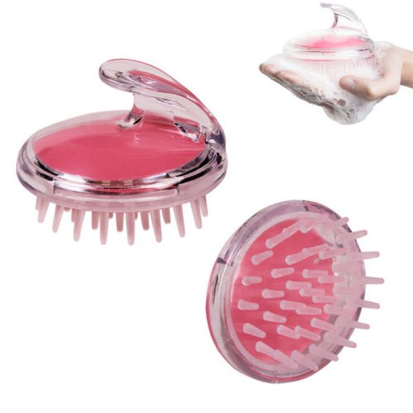 1pcs hand silicone shampoo scalp shower brush body washing hair massage massager brushes comb cleaning brush new
1pcs hand silicone shampoo scalp shower brush body washing hair massage massager brushes comb cleaning brush new