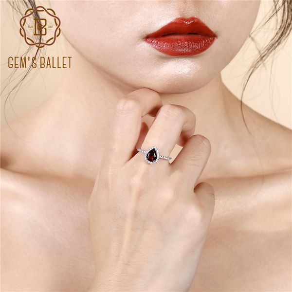 gem's ballet 1.36ct natural red garnet rings for women wedding engagement 925 sterling silver ring romantic classic fine jewelry, Golden;silver
gem's ballet 1.36ct natural red garnet rings for women wedding engagement 925 sterling silver ring romantic classic fine jewelry, Golden;silver
