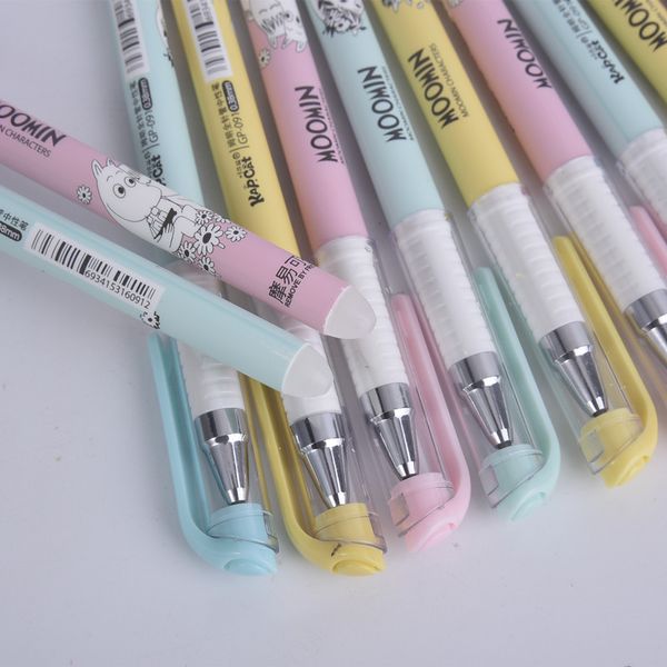 3pcs /set 0.38mm kawaii moomin erasable pen blue / black magic gel pen school office writing supplies student stationery
3pcs /set 0.38mm kawaii moomin erasable pen blue / black magic gel pen school office writing supplies student stationery