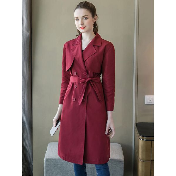 women's trench coats 2021 spring large size coat loose french niche temperament fashion mid-length windbreaker female a569, Tan;black
women's trench coats 2021 spring large size coat loose french niche temperament fashion mid-length windbreaker female a569, Tan;black