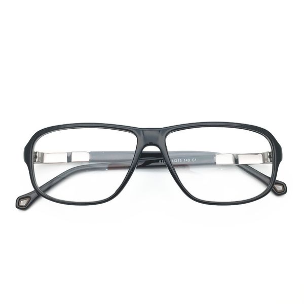 belight optical classical mens oval shape acetate vintage optical frame spectacle frame clear prescription lenses 9150, Silver
belight optical classical mens oval shape acetate vintage optical frame spectacle frame clear prescription lenses 9150, Silver