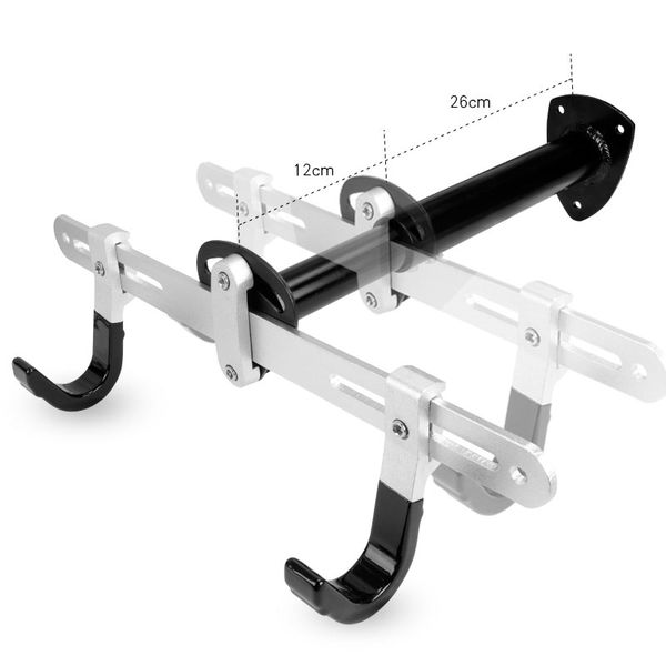 bicycle wall mount 50kgs capacity rustic alum. alloy rack tilting depth width multi adjust w/ stainless expansion bolts bike baskets
bicycle wall mount 50kgs capacity rustic alum. alloy rack tilting depth width multi adjust w/ stainless expansion bolts bike baskets
