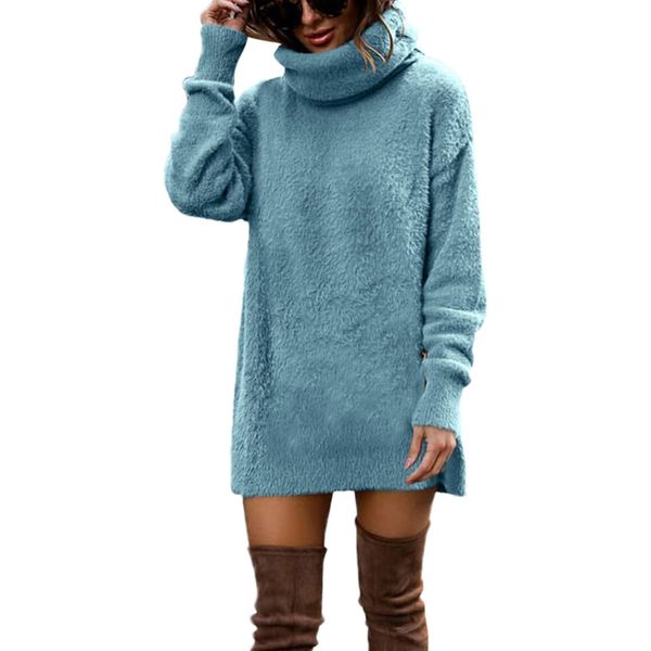 autumn,winter women's fashion long sleeve scarf collar solid color sweaters and knitted sweaters sale, White;black
autumn,winter women's fashion long sleeve scarf collar solid color sweaters and knitted sweaters sale, White;black