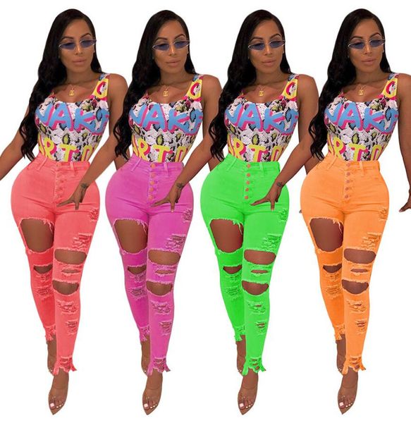 women ripped denmi pants summer clothes jeans distrressed pocket button pants fashion new sell candy color skinny bottoms plus size s-2xl326, Blue
women ripped denmi pants summer clothes jeans distrressed pocket button pants fashion new sell candy color skinny bottoms plus size s-2xl326, Blue