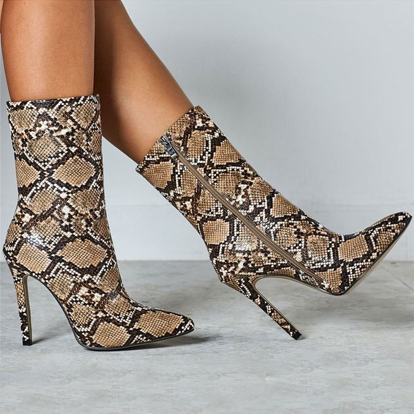 doratasia 2020 big size 42 11cm high heels women shoes woman boots pointed toe snake veins party boots female, Black
doratasia 2020 big size 42 11cm high heels women shoes woman boots pointed toe snake veins party boots female, Black