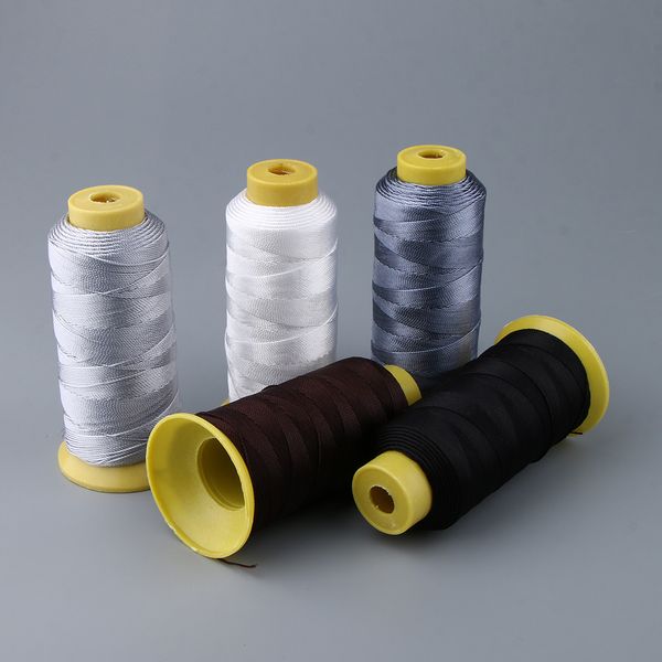 200 meters bonded nylon sewing thread heavy duty for hand and sewing machines, Black;white
200 meters bonded nylon sewing thread heavy duty for hand and sewing machines, Black;white