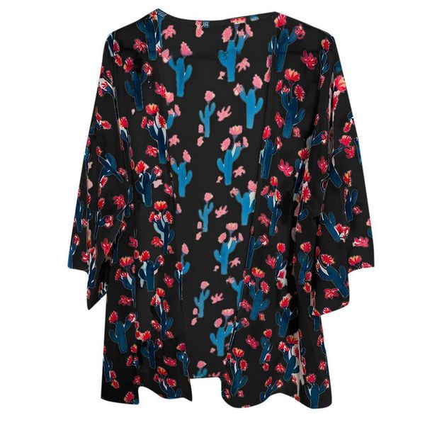 women casual floral print summer chiffon kimono above knee cardigan beach cover half sleeve open up, Blue;gray
women casual floral print summer chiffon kimono above knee cardigan beach cover half sleeve open up, Blue;gray