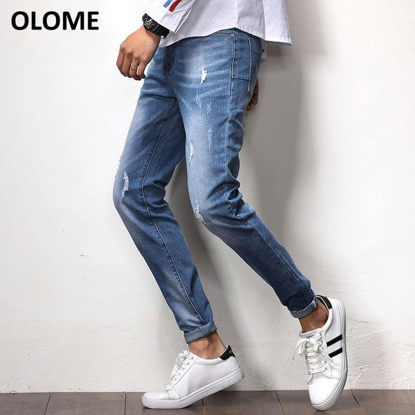men's jeans slim straight youth men's pants tide spring and autumn wild mid-waist comfort long pants jeans for men, Blue
men's jeans slim straight youth men's pants tide spring and autumn wild mid-waist comfort long pants jeans for men, Blue