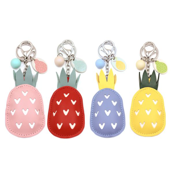 6pcs pineapple keychains car keys holder key ring for women purse backpack handbag, Silver
6pcs pineapple keychains car keys holder key ring for women purse backpack handbag, Silver