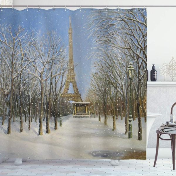 shower curtains country curtain winter scene of historical eiffel tower in paris snowy city europe urban view bathroom decor set
shower curtains country curtain winter scene of historical eiffel tower in paris snowy city europe urban view bathroom decor set