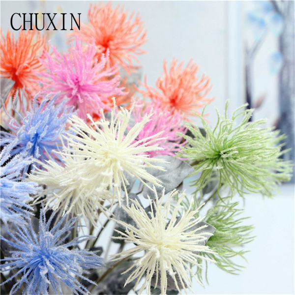 european artificial flower plastic flocking sea urchin flower home decoration fake wedding supplies valentine's day gift
european artificial flower plastic flocking sea urchin flower home decoration fake wedding supplies valentine's day gift