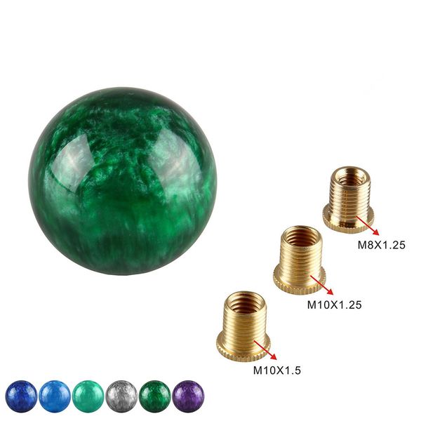 marble style round gear shift knob automatic manual shift knob for universal car with adapter
marble style round gear shift knob automatic manual shift knob for universal car with adapter