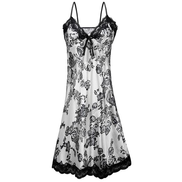 2019 summer satin silk lace sleeping dress nightgown women spaghetti strap night dress pijama slits printed mini dresses, Black;red
2019 summer satin silk lace sleeping dress nightgown women spaghetti strap night dress pijama slits printed mini dresses, Black;red