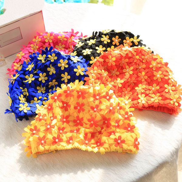 new women swimming caps newly 3d flower pearl ear protection swimming cap size female swim
new women swimming caps newly 3d flower pearl ear protection swimming cap size female swim