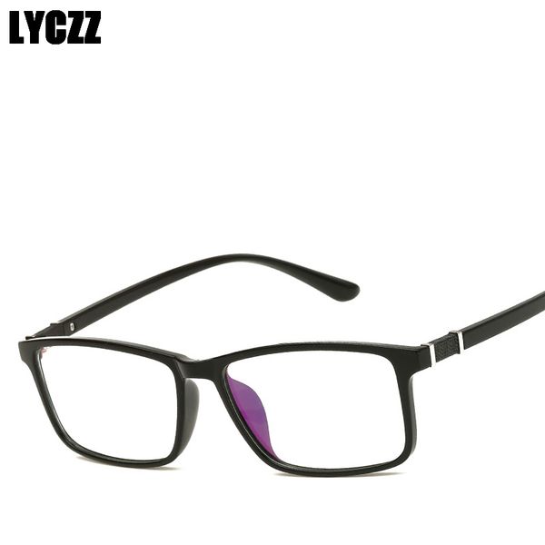 lyczz retro male eye glasses optical frame square prescription eyewear tr90 myopia spectacle female eyeglasses frame oculos tag, Black
lyczz retro male eye glasses optical frame square prescription eyewear tr90 myopia spectacle female eyeglasses frame oculos tag, Black