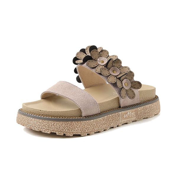 slippers cow suede platform sandals 2021 flowers open toe slide ladies summer holidays beach women's fashion sildes, Black
slippers cow suede platform sandals 2021 flowers open toe slide ladies summer holidays beach women's fashion sildes, Black