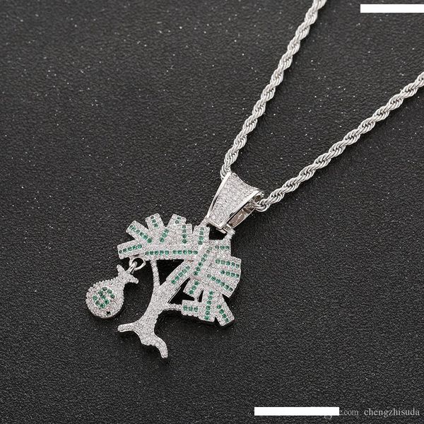 hip hop gold silver color cubic zircon us dollar money tree pendant necklace for men bling jewelry
hip hop gold silver color cubic zircon us dollar money tree pendant necklace for men bling jewelry