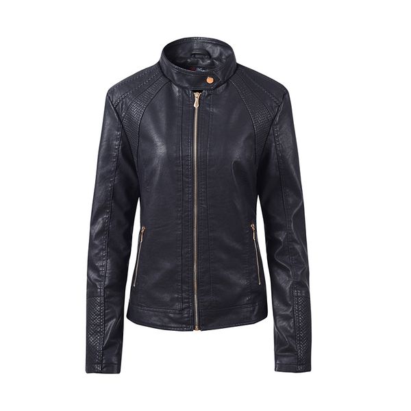 women's motorcycle jacket autumn winter cool punk uniform coats european style pu artificial leather woman bomber jackets ls107, Black;brown
women's motorcycle jacket autumn winter cool punk uniform coats european style pu artificial leather woman bomber jackets ls107, Black;brown