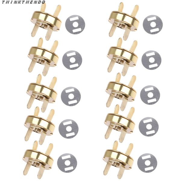 thinkthendo new 10 pcs magnetic snap buckle for diy clasps closure handbag purse bags accessories high quality, Black
thinkthendo new 10 pcs magnetic snap buckle for diy clasps closure handbag purse bags accessories high quality, Black