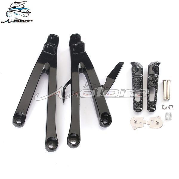 

rear footpegs foot pegs footrest pedals bracket for cbr600rr cbr 600rr 600 rr f5 07 08 09 10 11 12 13 14 2007-2014