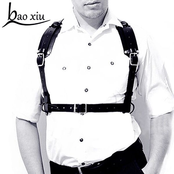new fashion handsome male belts belts & accessories punk goth handmade leather suspender belts harness body bondage chest belt cage wai, Black;brown
new fashion handsome male belts belts & accessories punk goth handmade leather suspender belts harness body bondage chest belt cage wai, Black;brown