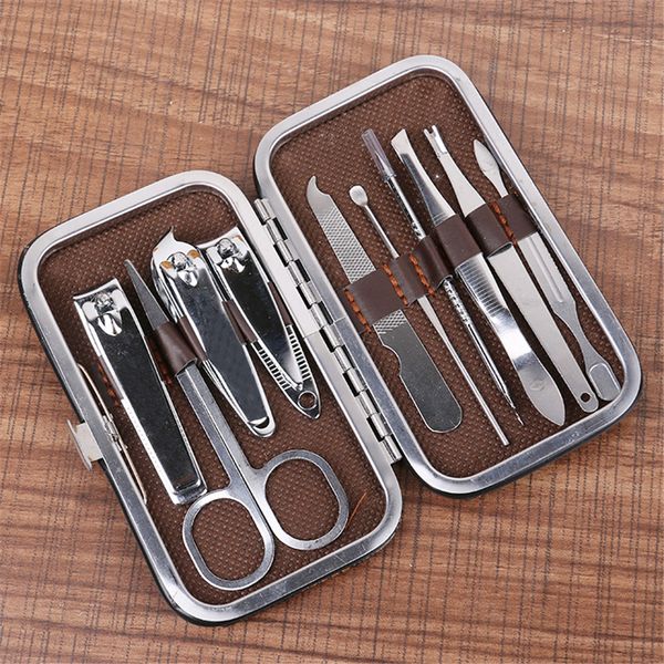 10pcs professional stylish nail care clipper pedicure scissor tweezer manicure set nails art for women makeup beauty xb1
10pcs professional stylish nail care clipper pedicure scissor tweezer manicure set nails art for women makeup beauty xb1