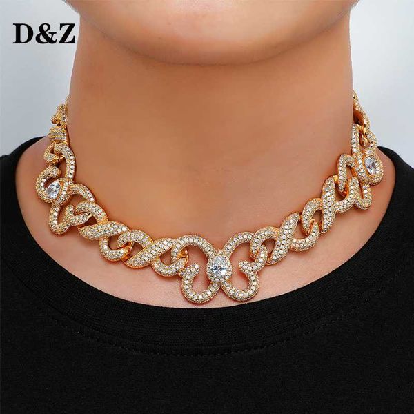 d&z 15mm box clasp cuban link necklace iced out cubic zirconia necklace for women fashion jewelry cz stones cuban, Silver
d&z 15mm box clasp cuban link necklace iced out cubic zirconia necklace for women fashion jewelry cz stones cuban, Silver