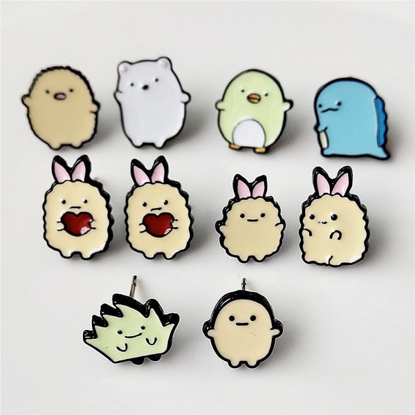 sumikko gurashi 5style fashion anime cartoon earring animal stud earrings women girls kids jewelry new gift, Golden;silver
sumikko gurashi 5style fashion anime cartoon earring animal stud earrings women girls kids jewelry new gift, Golden;silver