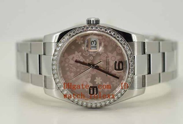 Mens High Quality DATEJUST 116244 FLORAL FACTORY DIAMOND BEZEL 36mm Asia 2813 Automatic Mens Watch Mens Sport watches
Mens High Quality DATEJUST 116244 FLORAL FACTORY DIAMOND BEZEL 36mm Asia 2813 Automatic Mens Watch Mens Sport watches
