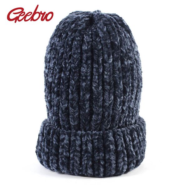 geebro women's winter beanie hat 2018 new mixed color handmade crochet slouchy beanie for women autumn coarse thick skullies, Blue;gray
geebro women's winter beanie hat 2018 new mixed color handmade crochet slouchy beanie for women autumn coarse thick skullies, Blue;gray