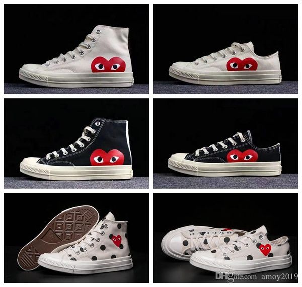 1970s canvas skate shoes originals classic 1970 canvas shoes jointly name cdg play big eyes skateboard casual designer sneakers size 36-45, Black
1970s canvas skate shoes originals classic 1970 canvas shoes jointly name cdg play big eyes skateboard casual designer sneakers size 36-45, Black