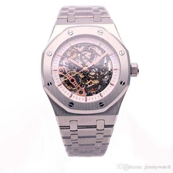royal oak double balance wheel openworked automatic mens watch 41mm white dial outdoor watch wristwatches with 316l stainless steel bracelet, Slivery;brown
royal oak double balance wheel openworked automatic mens watch 41mm white dial outdoor watch wristwatches with 316l stainless steel bracelet, Slivery;brown