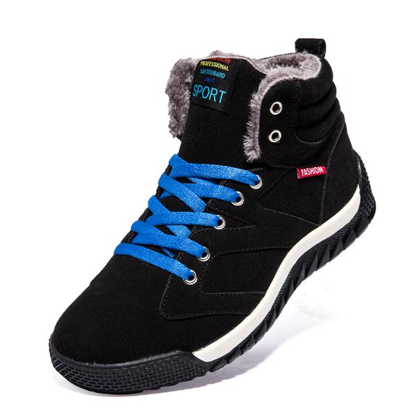 high men's winter sneakers non-slip snow boots men waterproof winter shoes man thick plush running shoes otr big size 39-46
high men's winter sneakers non-slip snow boots men waterproof winter shoes man thick plush running shoes otr big size 39-46