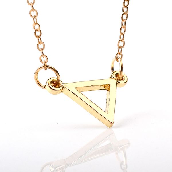1 simple small hollow triangle geometric hexagon necklace simple polygon geometry v necklace female male quadrilateral jewelry, Silver
1 simple small hollow triangle geometric hexagon necklace simple polygon geometry v necklace female male quadrilateral jewelry, Silver