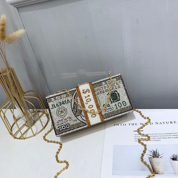 stack of cash crystals women money evening clutch bags diamond painting chain wedding dinner purses and handbags luxury 2020 new
stack of cash crystals women money evening clutch bags diamond painting chain wedding dinner purses and handbags luxury 2020 new