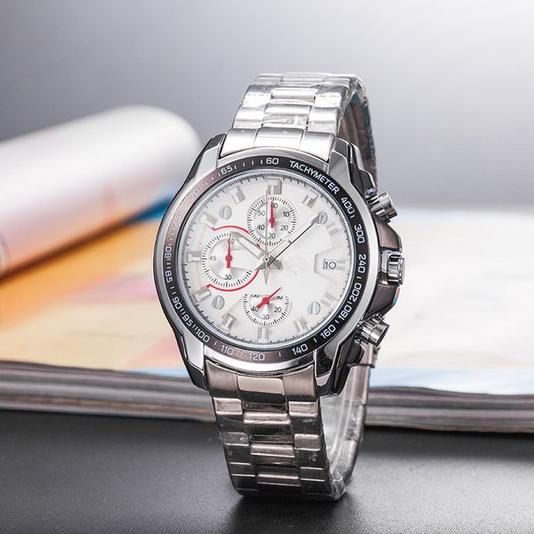 2020 new designer watches small needle run seconds mens superior quality wrist watch brand strap luxury fashion men quartz watches, Slivery;brown
2020 new designer watches small needle run seconds mens superior quality wrist watch brand strap luxury fashion men quartz watches, Slivery;brown