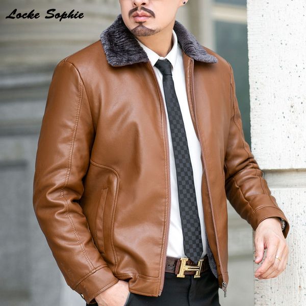 men's fur & faux 1pcs plus size locomotive jacket blazers 2021 winter pu leather splicing cashmere men skinny jackets coats, Black
men's fur & faux 1pcs plus size locomotive jacket blazers 2021 winter pu leather splicing cashmere men skinny jackets coats, Black