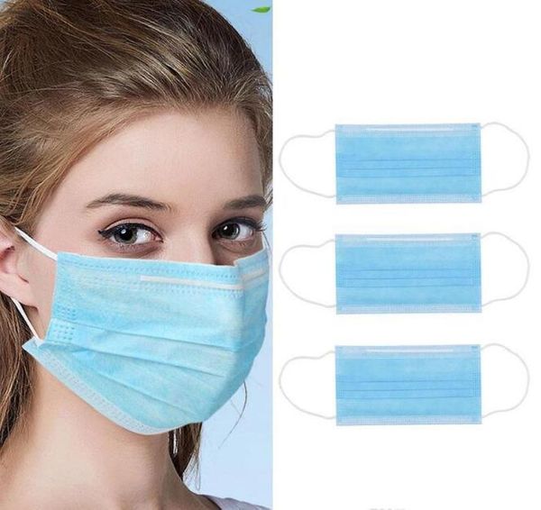 common home blue protective mask disposable protective mask 3 fuse protective mask pack face masks dhl
common home blue protective mask disposable protective mask 3 fuse protective mask pack face masks dhl