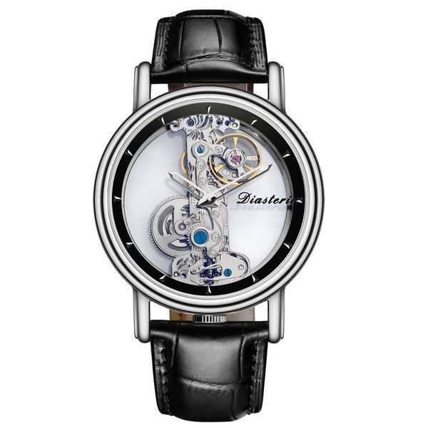 brand skeleton transparent men mechanical watches luxury bridge flywheel network red casual mens womens automatic wristwatch, Slivery;brown
brand skeleton transparent men mechanical watches luxury bridge flywheel network red casual mens womens automatic wristwatch, Slivery;brown