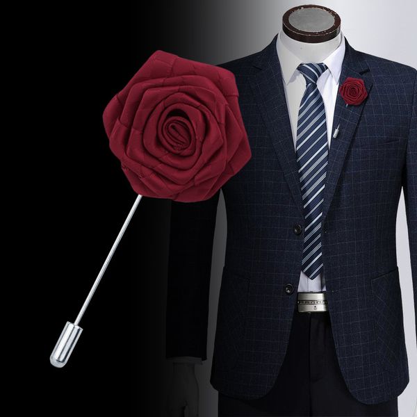korean high-grade ribbon rose flower brooch long needle lapel pins for suit shirt corsage collar men and women accessories gifts, Gray
korean high-grade ribbon rose flower brooch long needle lapel pins for suit shirt corsage collar men and women accessories gifts, Gray