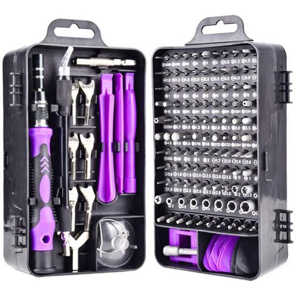 135 in 1 screwdriver set of screw driver bit set multi-function precision mobile phone repair device hand tools torx hex
135 in 1 screwdriver set of screw driver bit set multi-function precision mobile phone repair device hand tools torx hex
