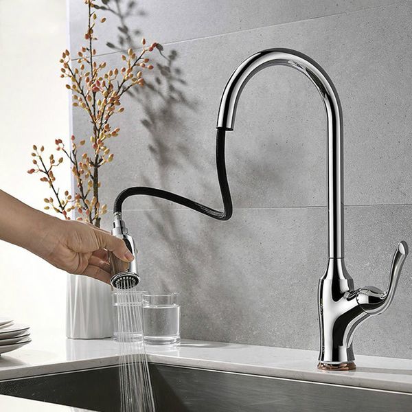 chrome plated brass kitchen faucet sprayer pull out 360 swivel single handle tap kitchen sink cold and water mixer
chrome plated brass kitchen faucet sprayer pull out 360 swivel single handle tap kitchen sink cold and water mixer