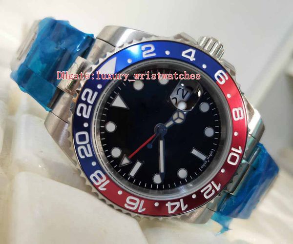 excellent wristwatches gmt ii 116719blro 116719 40mm pepsi ceramic bezel stainless steel 2813 movement automatic mens watches, Slivery;brown
excellent wristwatches gmt ii 116719blro 116719 40mm pepsi ceramic bezel stainless steel 2813 movement automatic mens watches, Slivery;brown