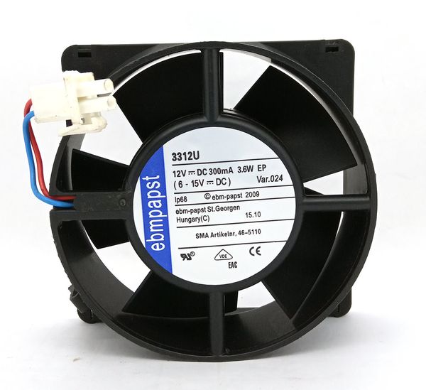 Оригинальный EBM PAPST 3312U 12V 3.6 W 300MA 90 * 90*32 мм водонепроницаемый вентилятор охлаждения
Оригинальный EBM PAPST 3312U 12V 3.6 W 300MA 90 * 90*32 мм водонепроницаемый вентилятор охлаждения