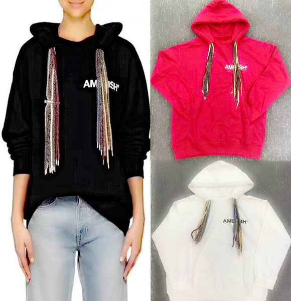 2019ss solid hooded sweatshirt coat multicolored drawstring weave hoodies outwear street casual windproof ab couple bear brooch quality, Black
2019ss solid hooded sweatshirt coat multicolored drawstring weave hoodies outwear street casual windproof ab couple bear brooch quality, Black